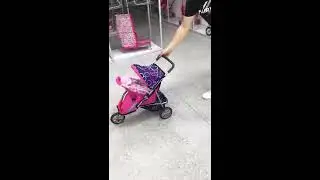 Doll stroller set# 3 in 1 doll stroller set# toys reviews #Feili