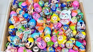 Unpacking So Many Fun Defferent Character Surprise Egg And Put Into The Box