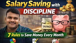 Salary Saving with Discipline | 7 Golden Rules for Financial Freedom |Money Management#youtubevideo 