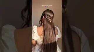 Charms hairstyle hack 🍓🔒🦋🌼 #youtube #shortsvideo #hairstyle #hair #charms #hairtutorial