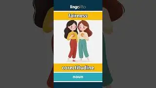 🇬🇧🇷🇴 fairness - corectitudine : learn English : să &icirc;nvățăm engleza : vocabulary builder