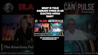 What is Tulsi Gabbard Doing at an FBI Election Office Raid? #shorts