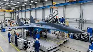 Inside the Factory: MiG-29 Canopy Fabrication & Miniature Detonating Cord Installation