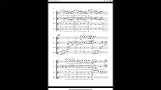 Rolling Hills: Scarlatti Sonata for Flutes. From sonata in f minor 466,118. 