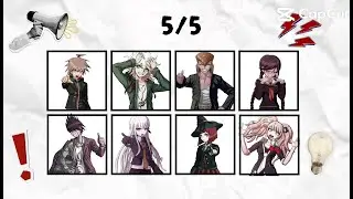 Say The Word On Beat | Danganronpa Edition | Easy &bull; Medium &bull; Hard