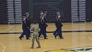 NBHS Unarmed Platoon Drill Meet 4