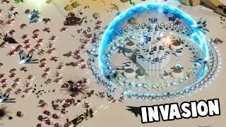Planetary Fortress Defense vs Alien UFO INVASION in TAUR!