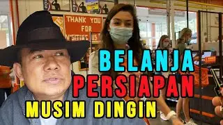 BELANJA PERLENGKAPAN UNTUK MUSIM DINGIN DI CAMPER VAN