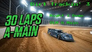 Полная трансляция главной гонки A Super Late Models Dirt Trackin' 3