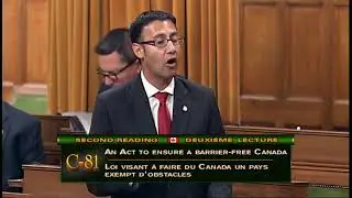 Speech in the House on Bill C-81: Accessible Canada Act - September 24, 2018