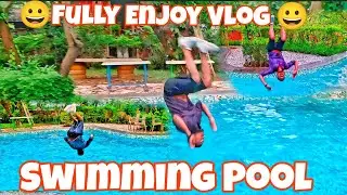 Mini Vlog |Swimming Vlog | Swimming Kaise Sikhe | back flip easy trick#vlog #vlogger #swimming#viral