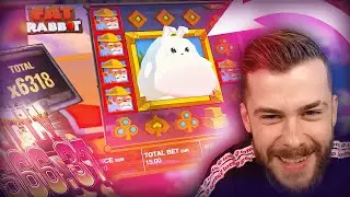 markoLASSO Super win 10 000&euro; on Fat Rabbit slot - TOP 5 mega wins in casino online