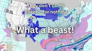 Historic Winter Storm Enzo: What a Beast
