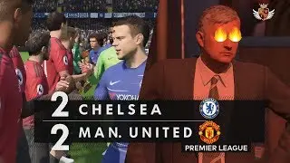 CHELSEA 2 x 2 MANCHESTER UNITED NO FIFA 19 - PREMIER LEAGUE | NARRA&Ccedil;&Atilde;O DE PAULO ANDRADE