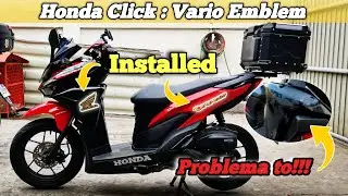 Important Tips on How to Remove Sticker and Install Emblem for Honda Click 125i or Any Motorcycle