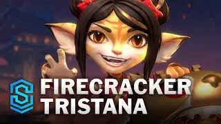 Firecracker Tristana Wild Rift Skin Spotlight