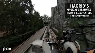 Hagrid's Magical Creature Motorbike Adventure POV Horizon Locked