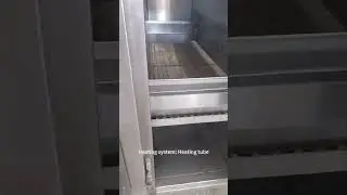 Full Automatic belt type continuous nut roaster 300kgh | hot air peanut roasting machine#roaster