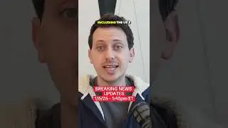 BREAKING NEWS UPDATES - 1/6/26 - 1:45pm ET