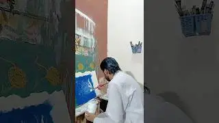 Arabic Calligraphy Painting | Faizan Art Studio