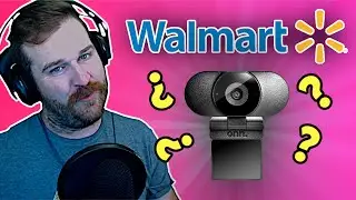 CHEAPEST 1440p STARTER Webcam! Streaming and Gaming Gear! Onn Surf Walmart Webcam