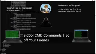 Cmd Cool commands | Show off your friends 😎😉🚀