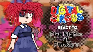🎪The Amazing Digital Circus React to Fnaf ||Afton family || Part 2
