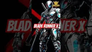 Blade Runner X: Futuristic Warrior Racing Through Neon Streets of Tomorrow #shorts #gaming