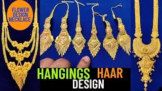 Ear hangings designs in gold|Gold ear hangings designs latest Models|gold new collection rani haar