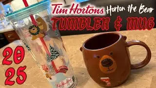 Новая кружка и термокружка Tim Hortons с изображением медведя — тестовая версия товара.