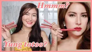 ARA COLOURS MATTE MATIC LIPSTICK X EVER BELINA REVIEW & SWATCHES | Sasay G.