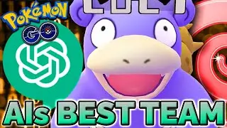 WATER GUN SLOWBRO COUNTERS VICTINI IN THE PSYCHIC CUP! CHATGPT PICKS MY TEAM! | GO BATTLE LEAGUE