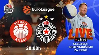 Armani - Partizan | Evroliga 2025/26 LIVE