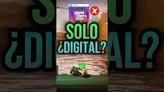 &iquest;GTA 6 SIN DISCO? Rockstar cancelar&iacute;a el formato f&iacute;sico en PS5 y Xbox Series X #gta6 #ps5 #gaming