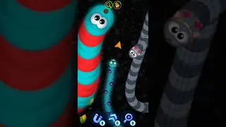 😱Worms Zone Biggest Snake Challenge 🐍🔥