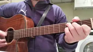 How to play COOL WATER by Marty Robbins and Buster Scruggs on Guitar