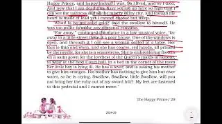 THE HAPPY PRINCE/ CLASS 9/ CBSE/ ONE SHOT