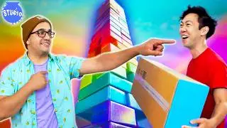Insane Giant Jenga Challenge: Who Will Survive the Tower Fall?