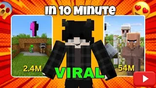 How to make Viral Minecraft shorts in 10 MINUTES
