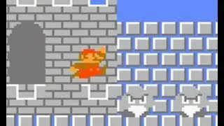 Super Mario Bros. (SNES port by p4plus2): Past World 8  (PART 5 / 256w)