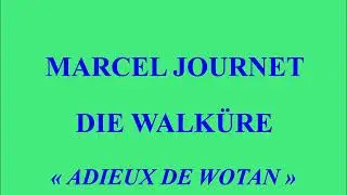 Marcel Journet   Die Walk&uuml;re   Adieu de Wotan   Gramophone 7 32075 & 7 32076