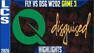 FLY vs DSG Highlights Game 3 | LCS W2D2 2026 Swiss | FlyQuest vs Disguised G3