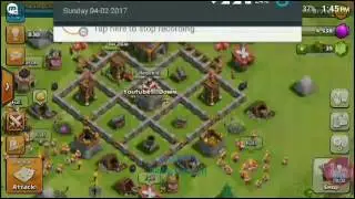 1 Lane,85 Troops Clash Of Clan Troll Attack