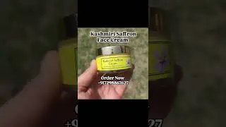 Kashmiri Saffron Face Cream - Kesar Cream