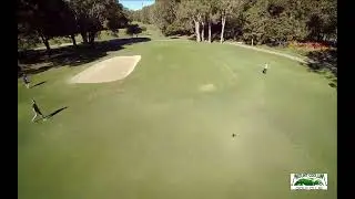 Mount Coolum Golf Club, Queensland, Australia. Flyover Holes 1 to 3.