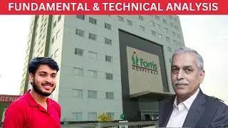 Fortis healthcare fundamental & Technical Analysis || Divyank Vijayvargiya || #fortishealthcare