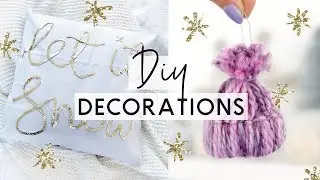 DIY Christmas Decorations and Room Decor Ideas ❄️ Easy and Budget Friendly