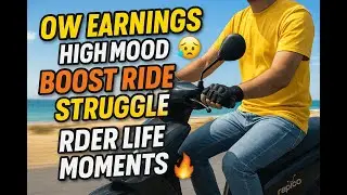 &ldquo;Rapido Rider Life 😂 | Daily Struggle & Funny Moments in Jodhpur | First Day Rapido Rider
