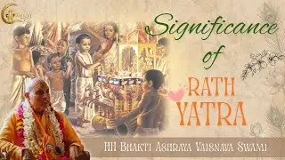 Significance of Rath Yatra | Iskcon Detroit | Bhakti Ashraya Vaisnava Swami