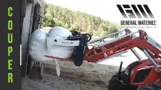 Fourche coupe botte &agrave; pique - MAT&Eacute;RIEL AGRICOLE pour balle